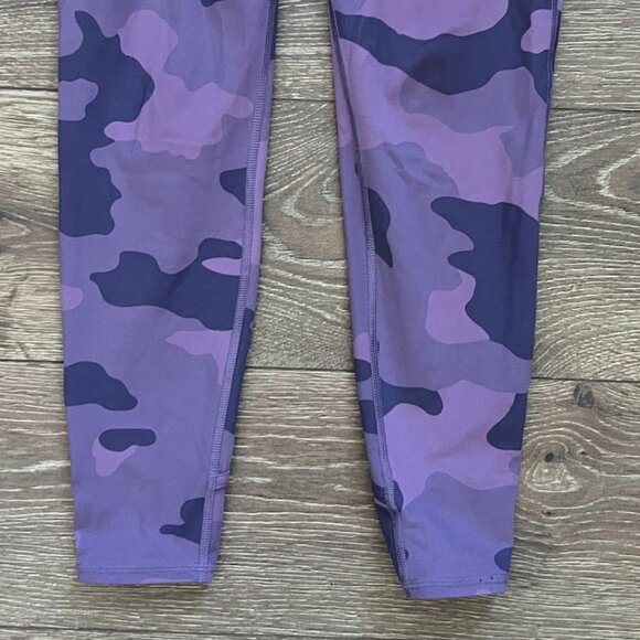 All in Motion Purple Camouflauge Active Pants Leggings XL 14/16 - Picture 3 of 10